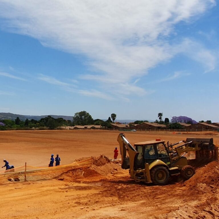 Site clearing - process of preparing land before landscaping or construction work
